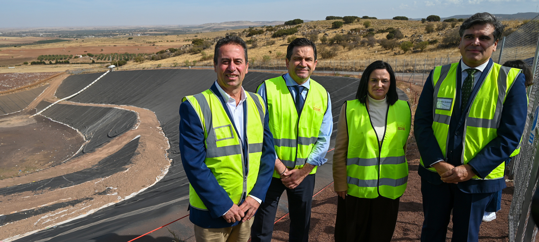 Valverde pide a la Junta “menos burocracia y más agilidad en la tramitación ambiental” de proyectos estratégicos como el tercer vaso de vertido del RSU inaugurado hoy en Almagro
