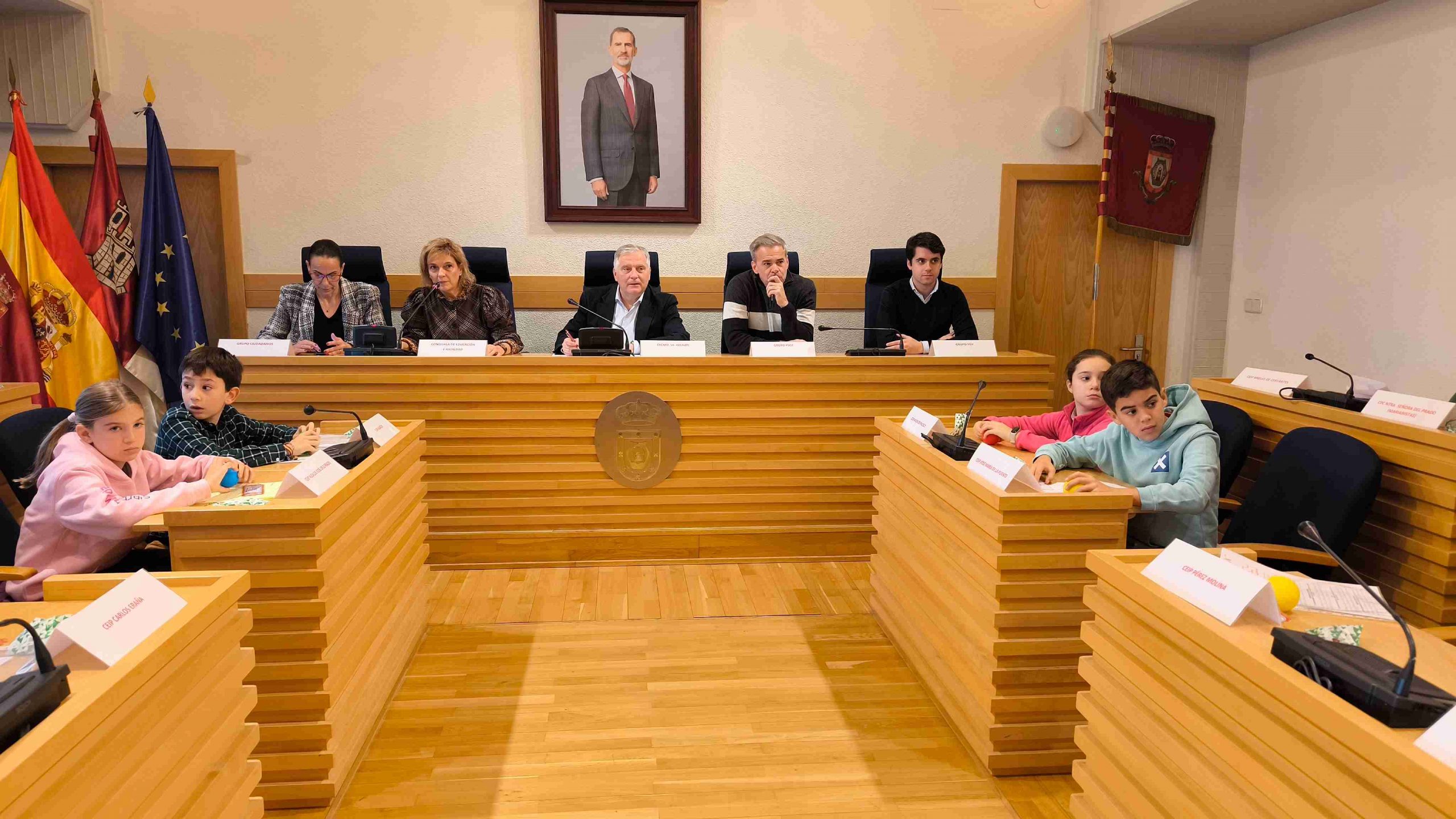 El Pleno Escolar Municipal trabaja sobre la Constitución y la Educación en Valores
