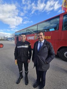 Chamorro (VOX) agradece a la UME su actuación en la provincia de Ciudad Real