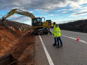 El Gobierno regional refuerza la seguridad vial con actuaciones en carreteras de La Mancha y La Manchuela por valor de 202.000 euros
