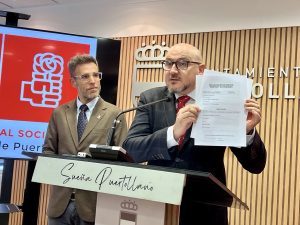 El PSOE denuncia al alcalde de Puertollano por incumplir las leyes de transparencia