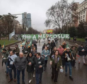 VOX se vuelca en el apoyo a los agricultores frente a Mercosur