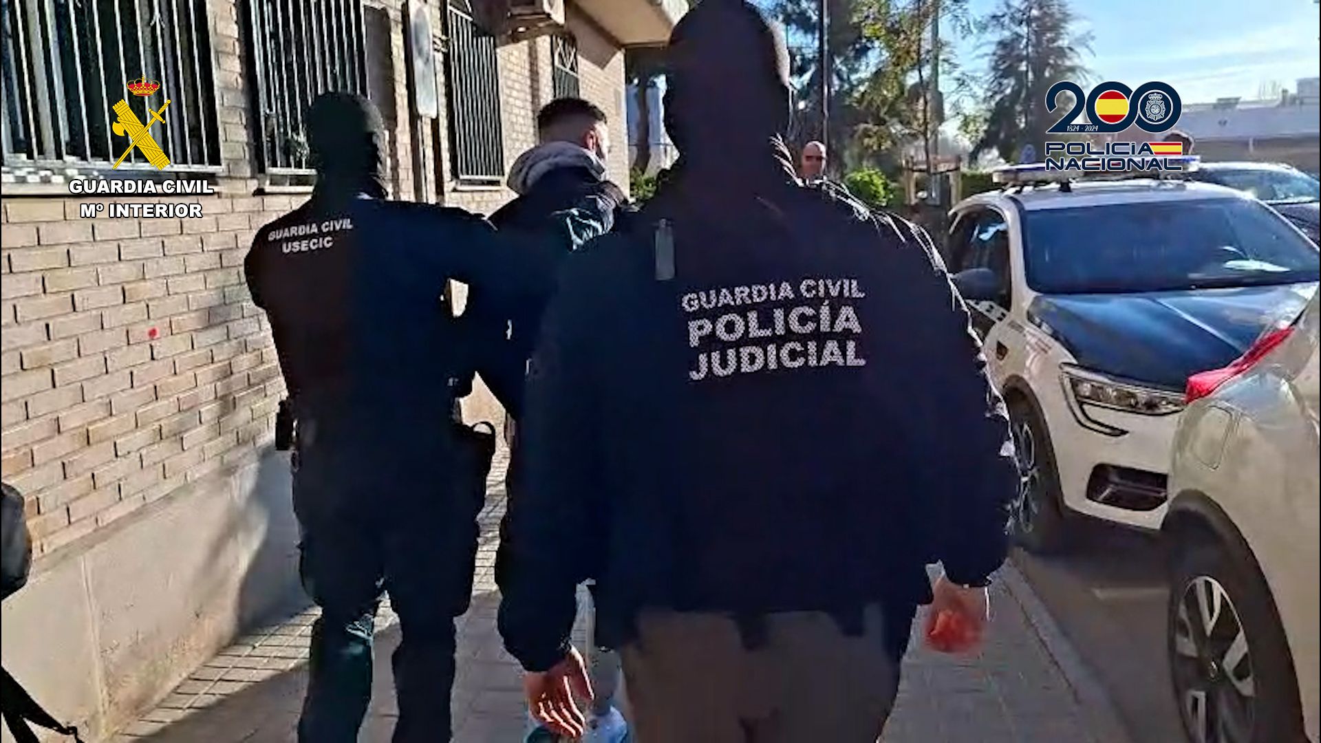 Desarticulado un grupo criminal por perpetrar dos robos con explosivos en cajeros en Granada