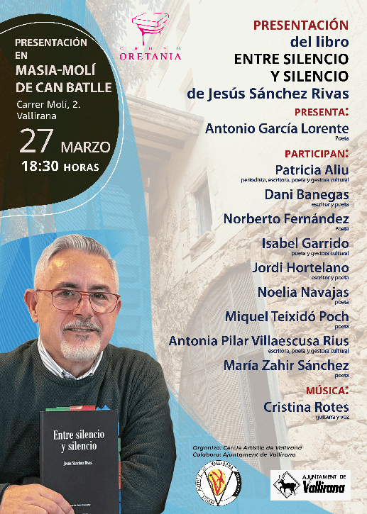 Jesús Sánchez Rivas transforma el silencio en compromiso social y literatura