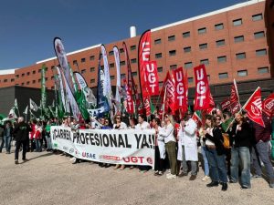 Profesionales del Sescam reclaman en Ciudad Real que se reactive la Carrera Profesional