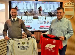 Primeras figuras del Real Madrid de las Copas de Europa se medirán el 3 de mayo a los veteranos del Atlético Puertollano