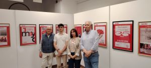 CCOO viaja a lo largo de la historia de los 1 de mayo con su exposición en la Casa de Baños de Puertollano