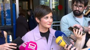 Isabel Rodríguez, confiada en la justicia y en la presunción de inocencia, reivindica los «logros» de Zapatero