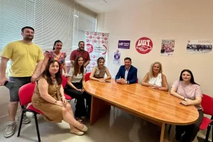 Todas las sedes de UGT en la provincia de Ciudad Real se incorporan a la Red de Puntos Violeta