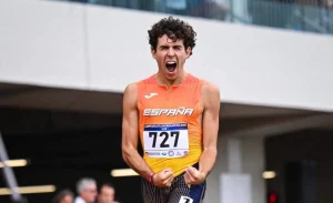 Alejandro Ríos se proclama campeón iberoamericano sub-20 en los 800 metros lisos y lleva el nombre de Puertollano a lo más alto