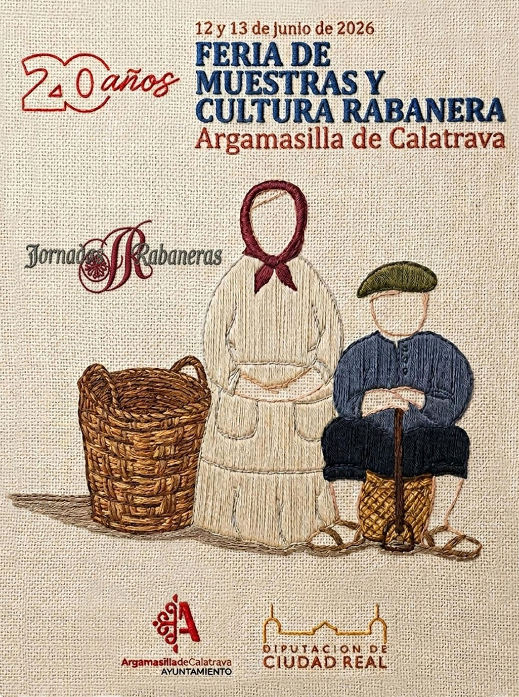 Argamasilla de Calatrava conmemora dos décadas de identidad y tradición con la XX Feria de Muestras y Cultura Rabanera