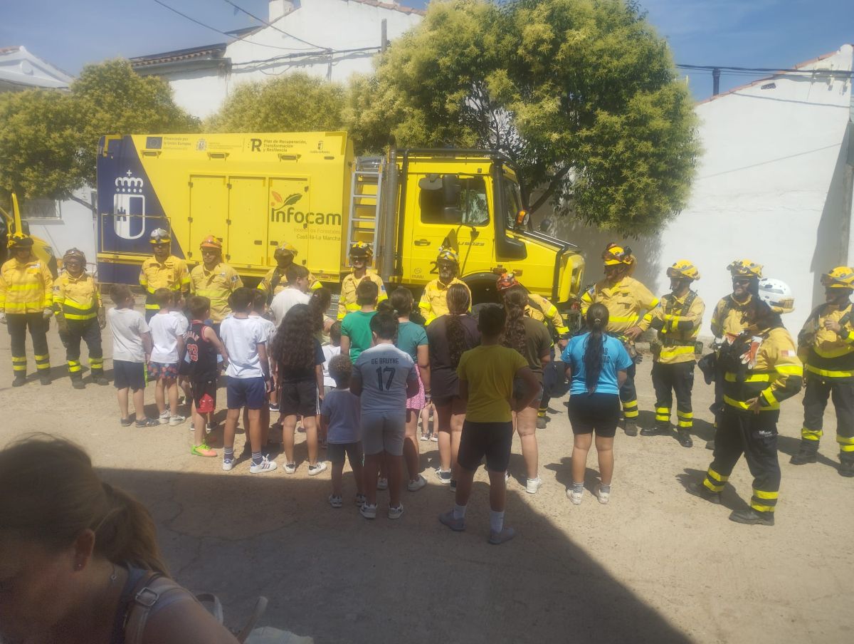 El alumnado del CRA Río San Marcos de Arroba de los Montes aprende a proteger los bosques
