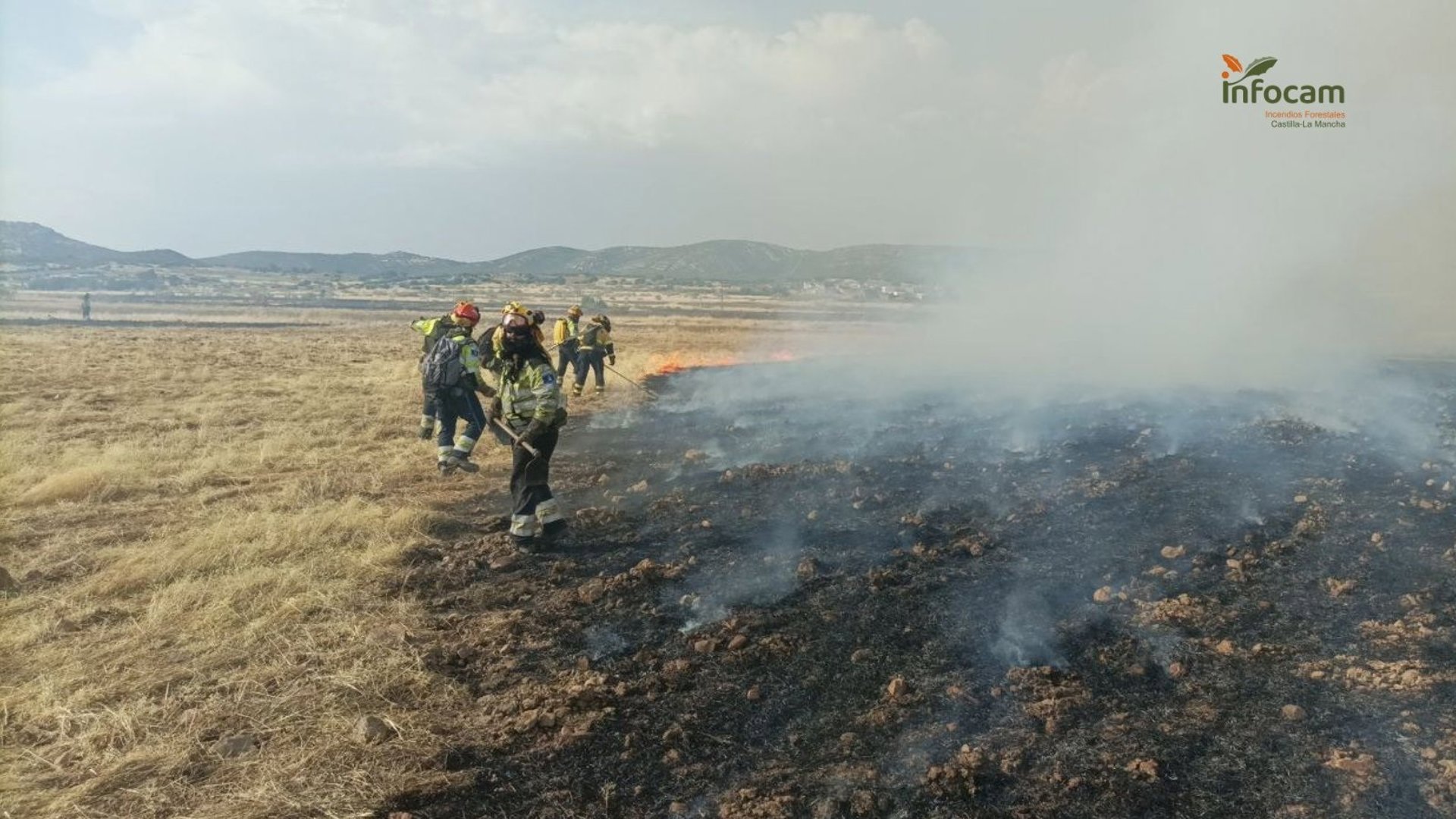 Extinguido el incendio forestal declarado en Brazatortas