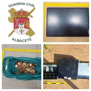 La Guardia Civil detiene a dos personas por el robo con fuerza en un establecimiento público de Villarrobledo