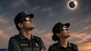 Dispositivo especial de seguridad de la Guardia Civil de Cuenca para garantizar el desarrollo del eclipse solar total del próximo 12 de agosto