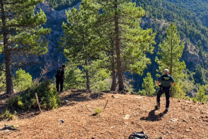 La Guardia Civil rescata a dos senderistas desorientados en una zona de difícil acceso del Alto Tajo