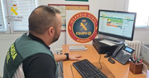 La Guardia Civil de Albacete desarticula un grupo criminal y recupera más de 57.000 euros en una estafa de “phishing”