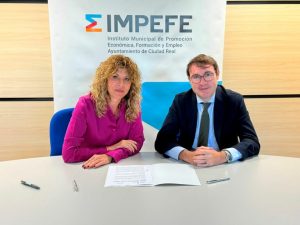 El IMPEFE y la Cámara de Comercio refuerzan su colaboración para impulsar el emprendimiento y apoyar al tejido empresarial de Ciudad Real